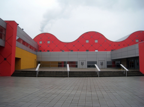 Kitakyushu International Conference Center, Arata Isozaki