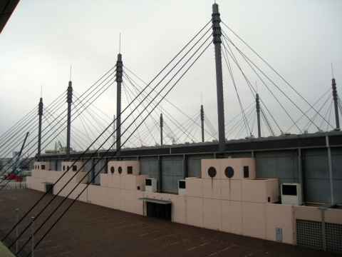 West Japan General Exhibition Center, Arata Isozaki