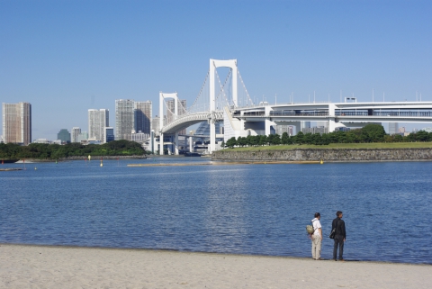 Plage artificiel d'Odaiba