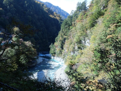 Promenade train de montagne Kurobe